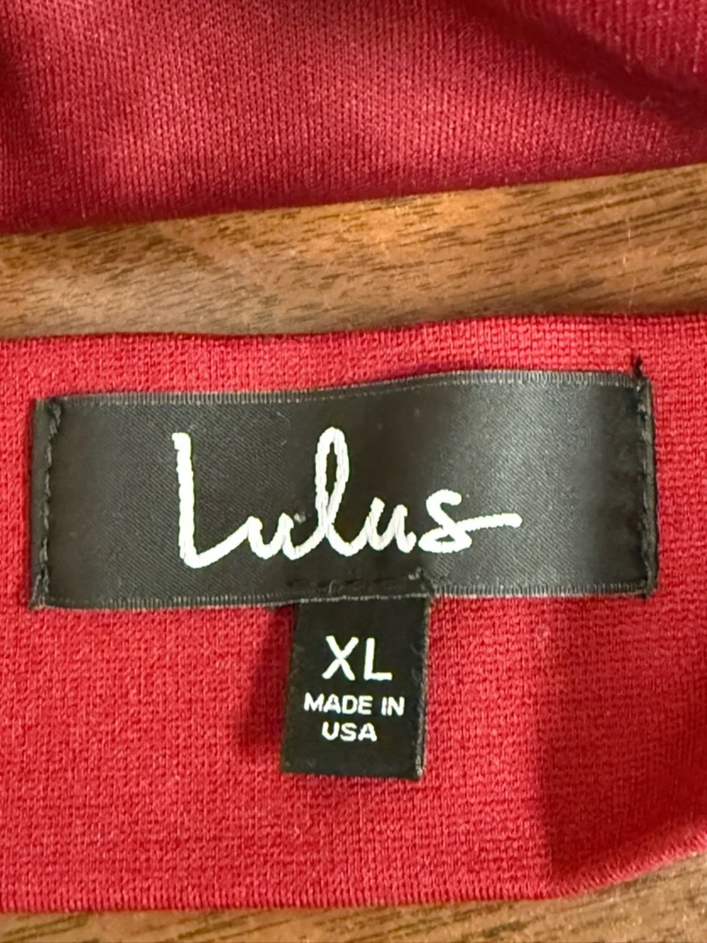 NWT Lulus Burgundy Halter Crop Top Lace Back Keyhole Party Club XL Chic Sexy - Picture 8 of 12